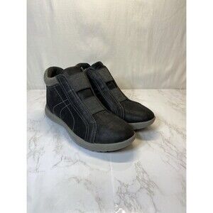 Clark’s Adella Bend Booties Black Womens 9 Wide